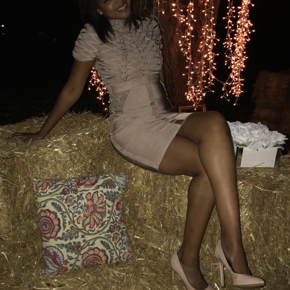 Wow couture Gold Label Bandage Dress